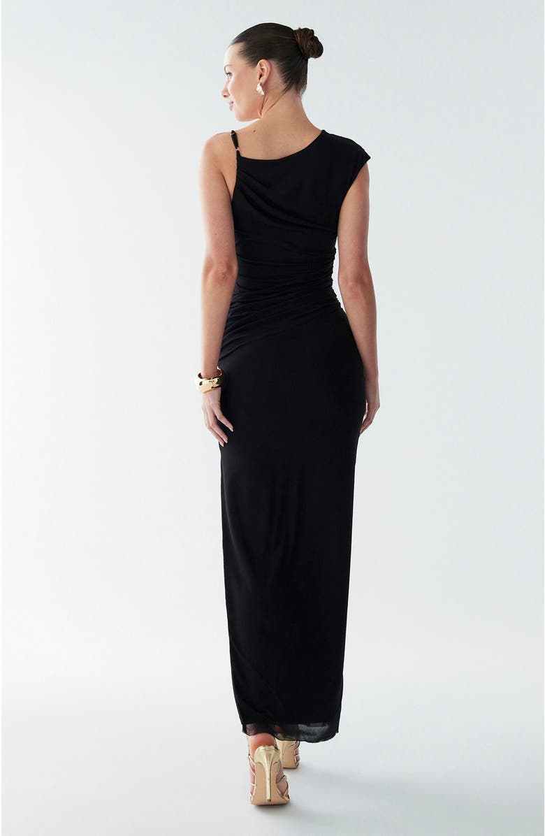 BWLDR Chelsea Maxi Dress, Alternate, color, Black