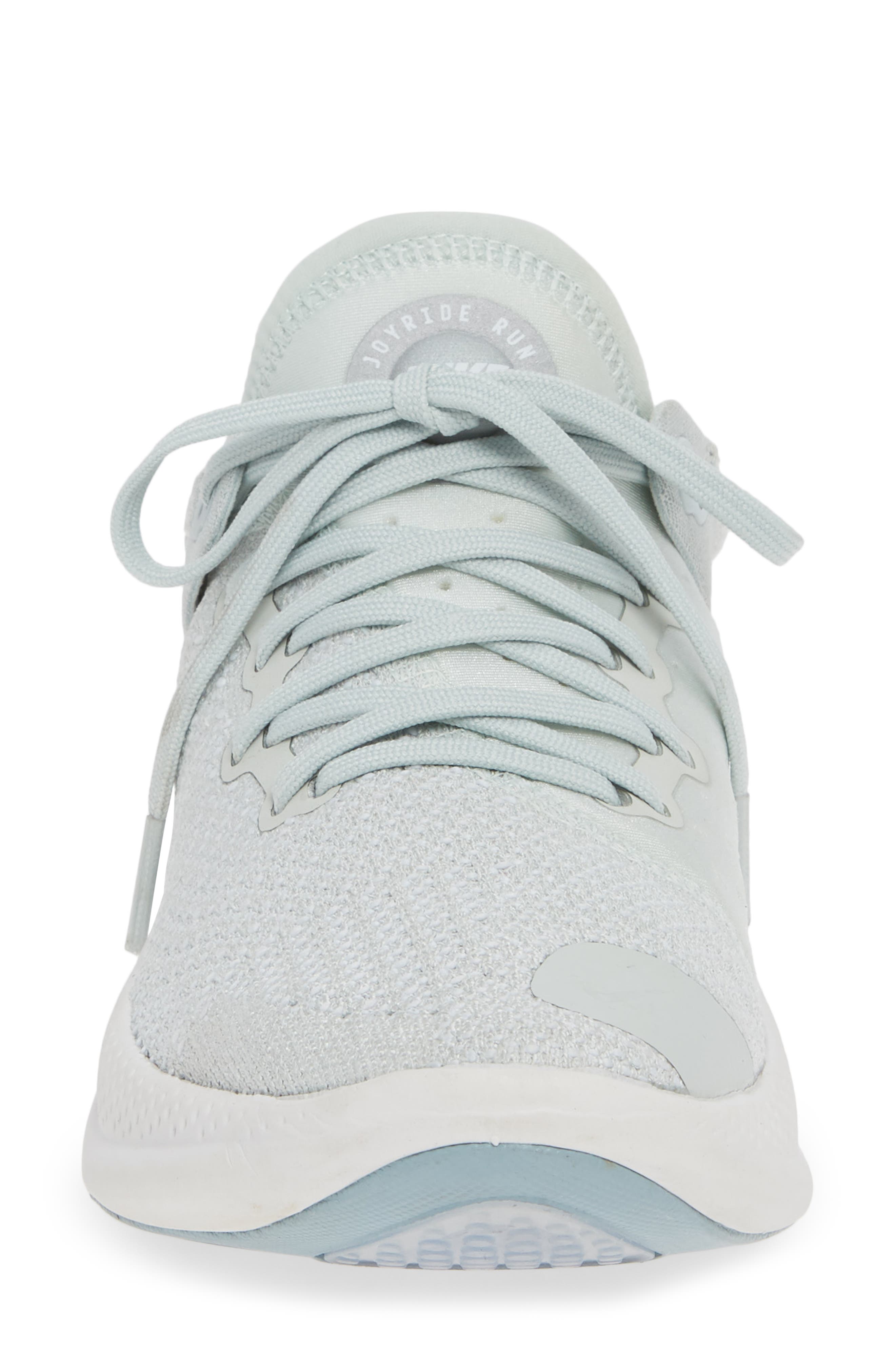 Joyride Run Flyknit Running Shoe, Alternate, color, LIGHT SILVER/ SILVER/ OCEAN