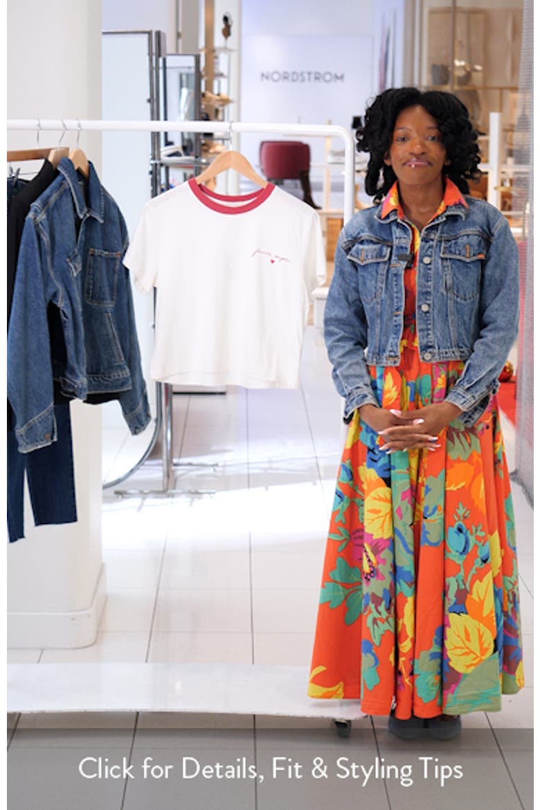 The Signature Crop Graphic T-Shirt video