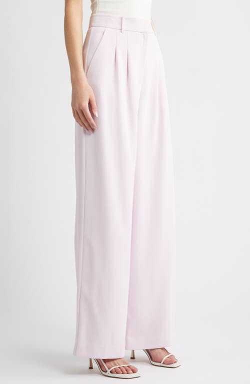 French Connection Harrie Wide Leg Suiting Pants In Sweet Pink
