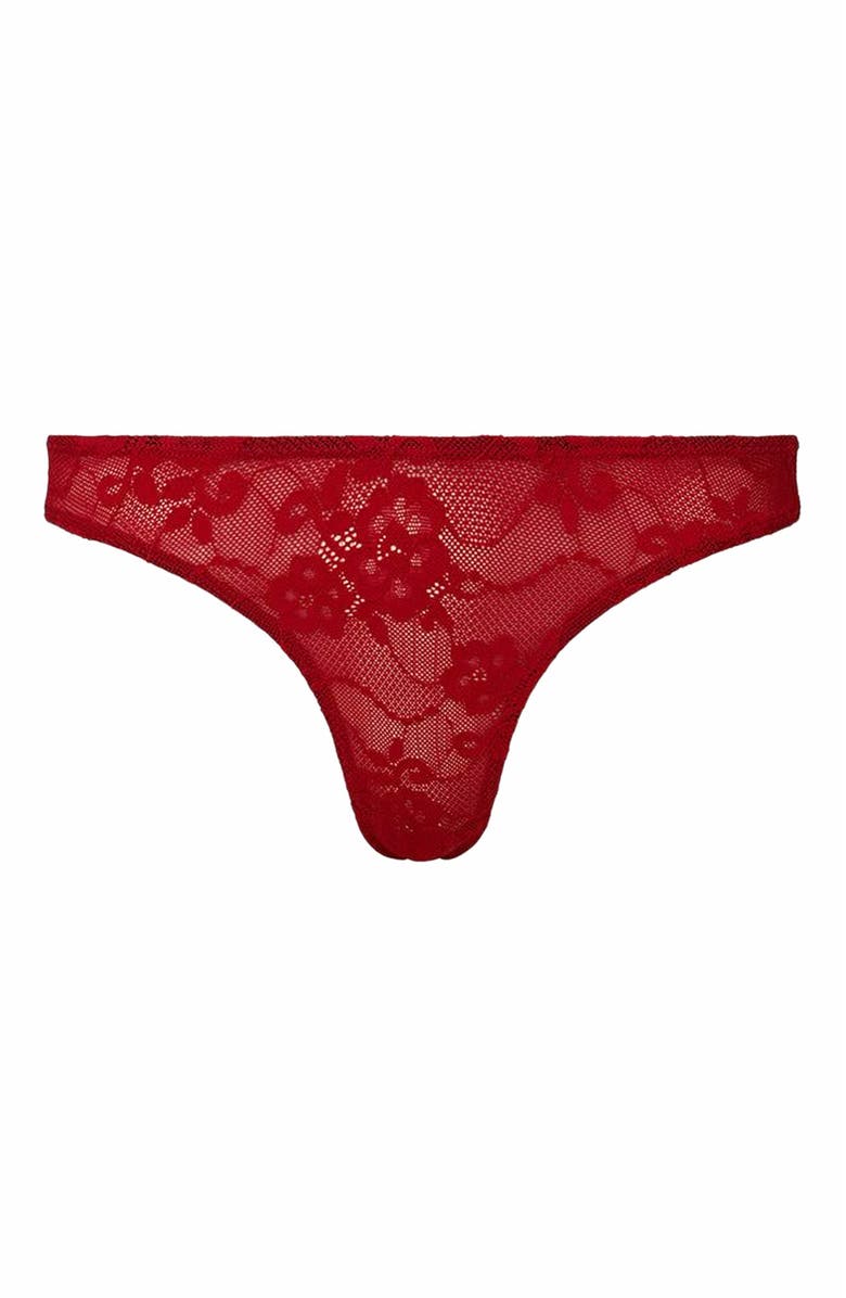 WeWoreWhat Scoop Bottom, Main, color, Scarlet