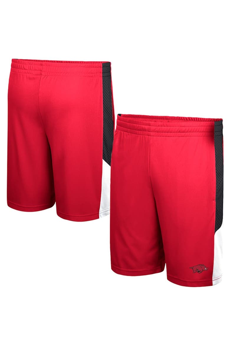 Men's Colosseum Cardinal Arkansas Razorbacks Very Thorough Shorts, Main, color, Cardinal