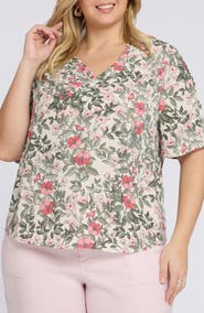 NYDJ Charming Floral Top