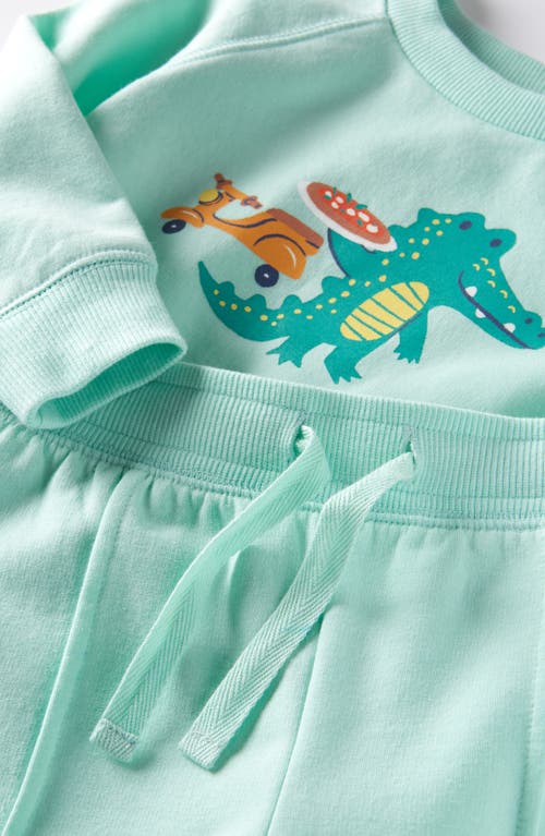 Tucker + Tate Graphic Sweatshirt & Pintuck Shorts