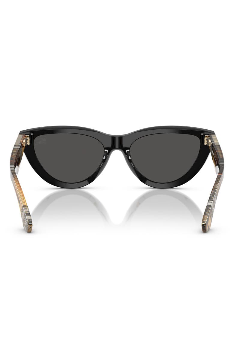 Burberry 55mm Cat Eye Sunglasses, Alternate, color, 