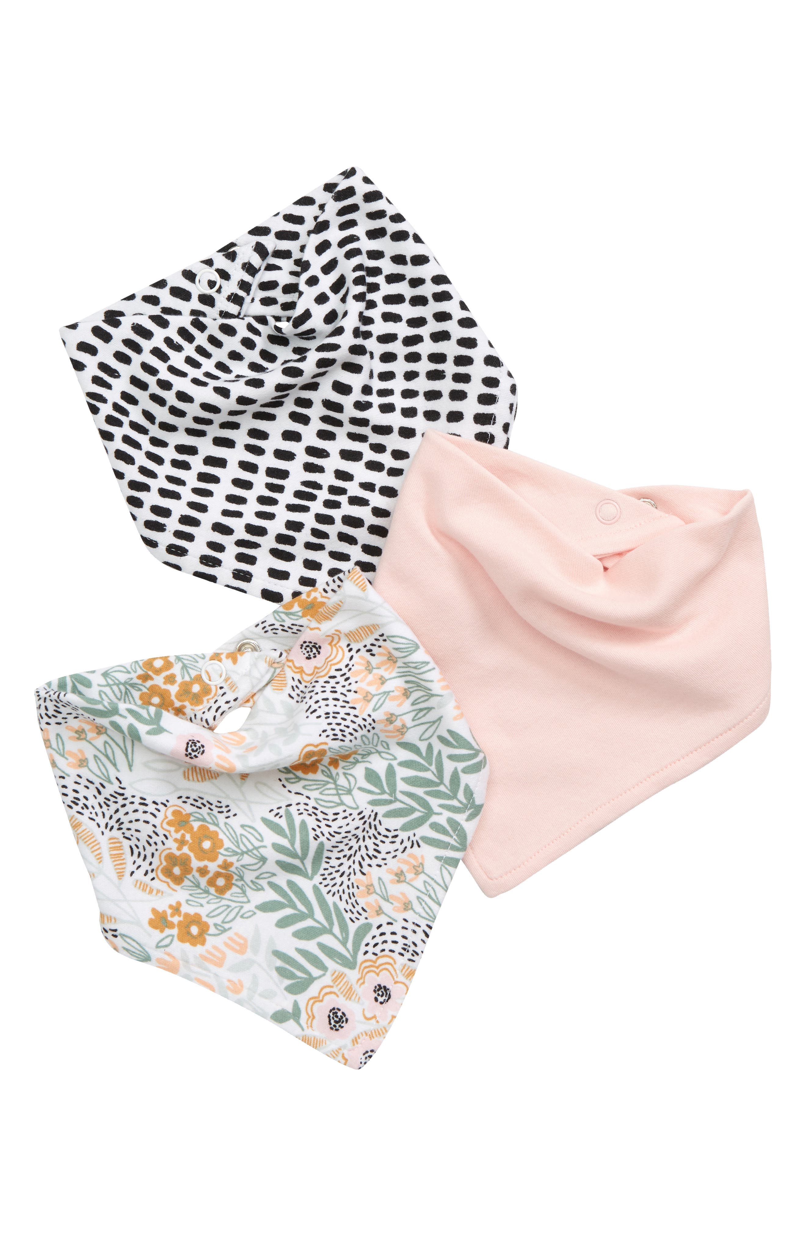 Nordstrom 3-Pack Cotton Bandana Bibs | Nordstrom