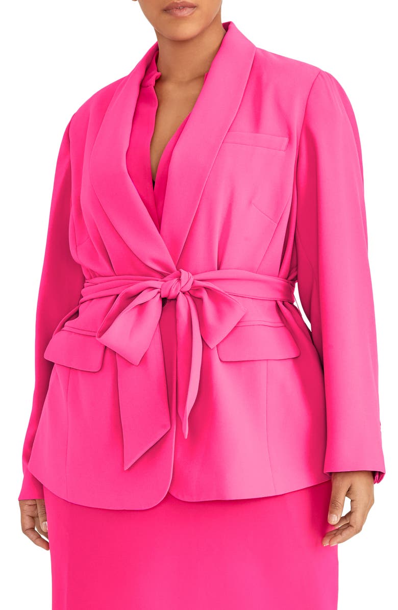 Rachel Roy Collection Wrap Blazer, Main, color,