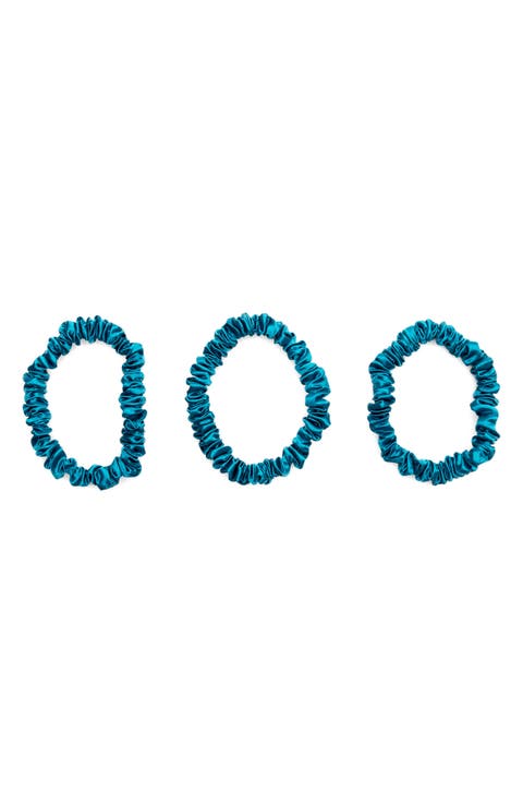 3-Pack Skinny Silk Scrunchies