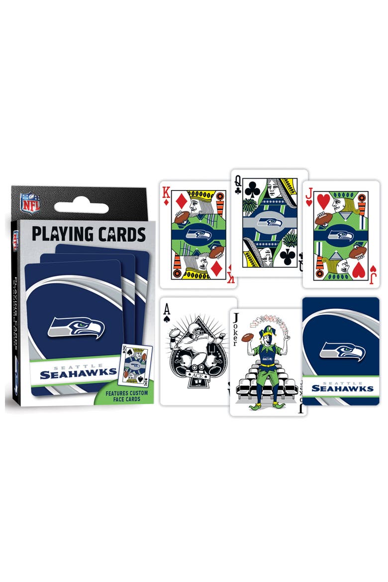 Seattle Seahawks Playing Cards, Alternate, color, Multicolor