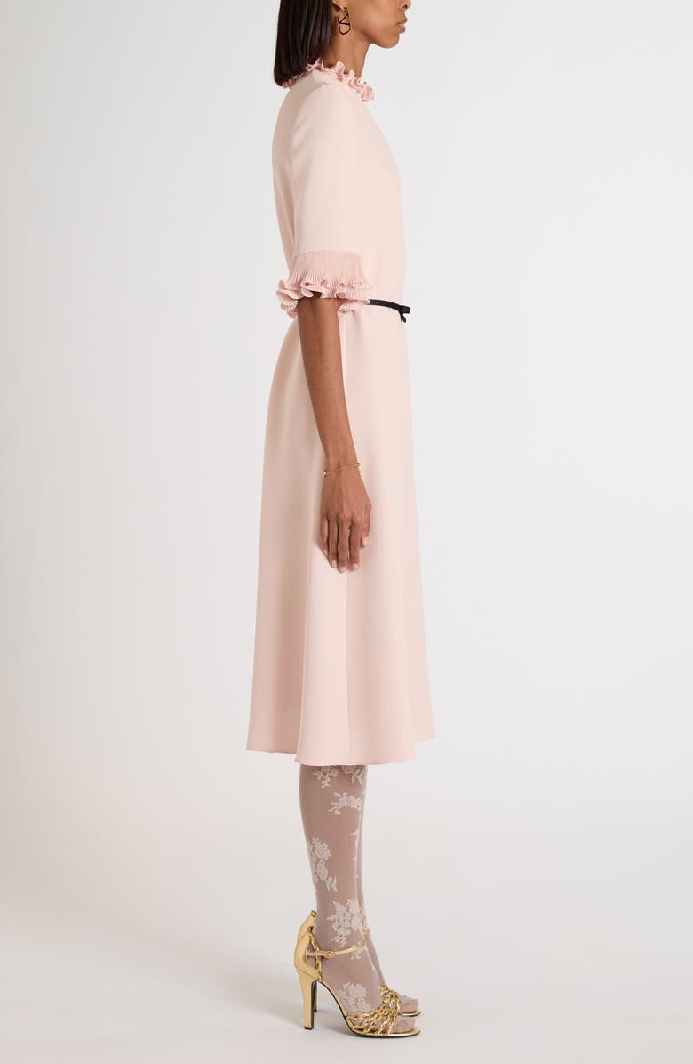 Valentino Garavani Cady Couture Dress, Alternate, color, Poudre