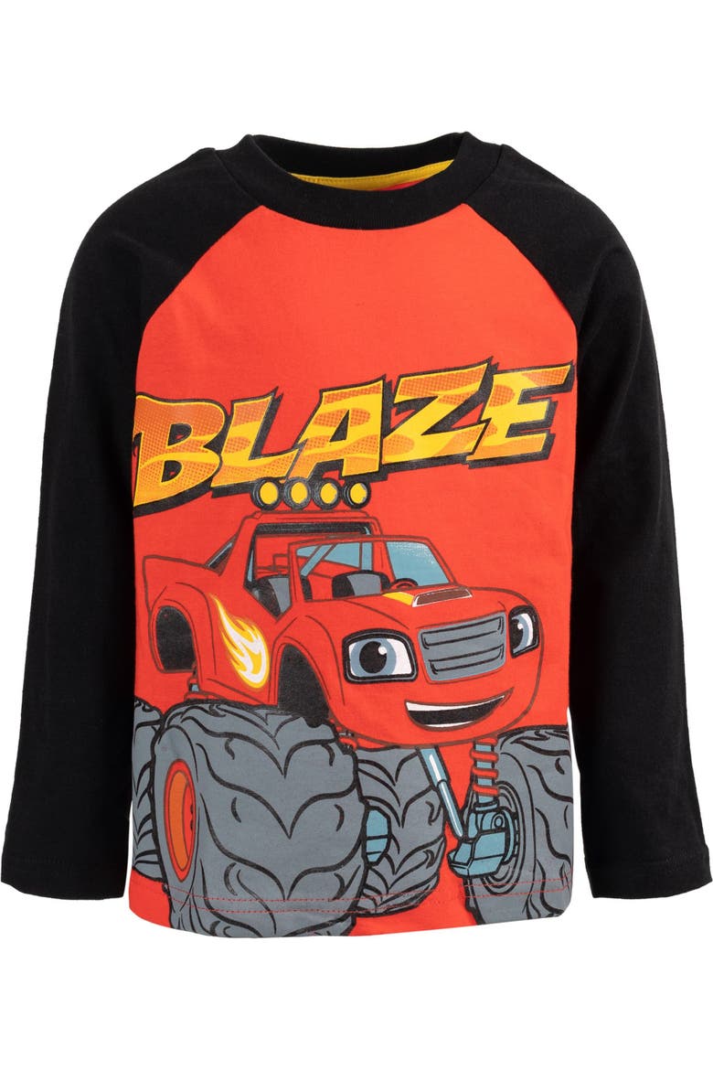 2-Pack Long Sleeve Tees, Alternate, color, Red Gray Blaze Zeg