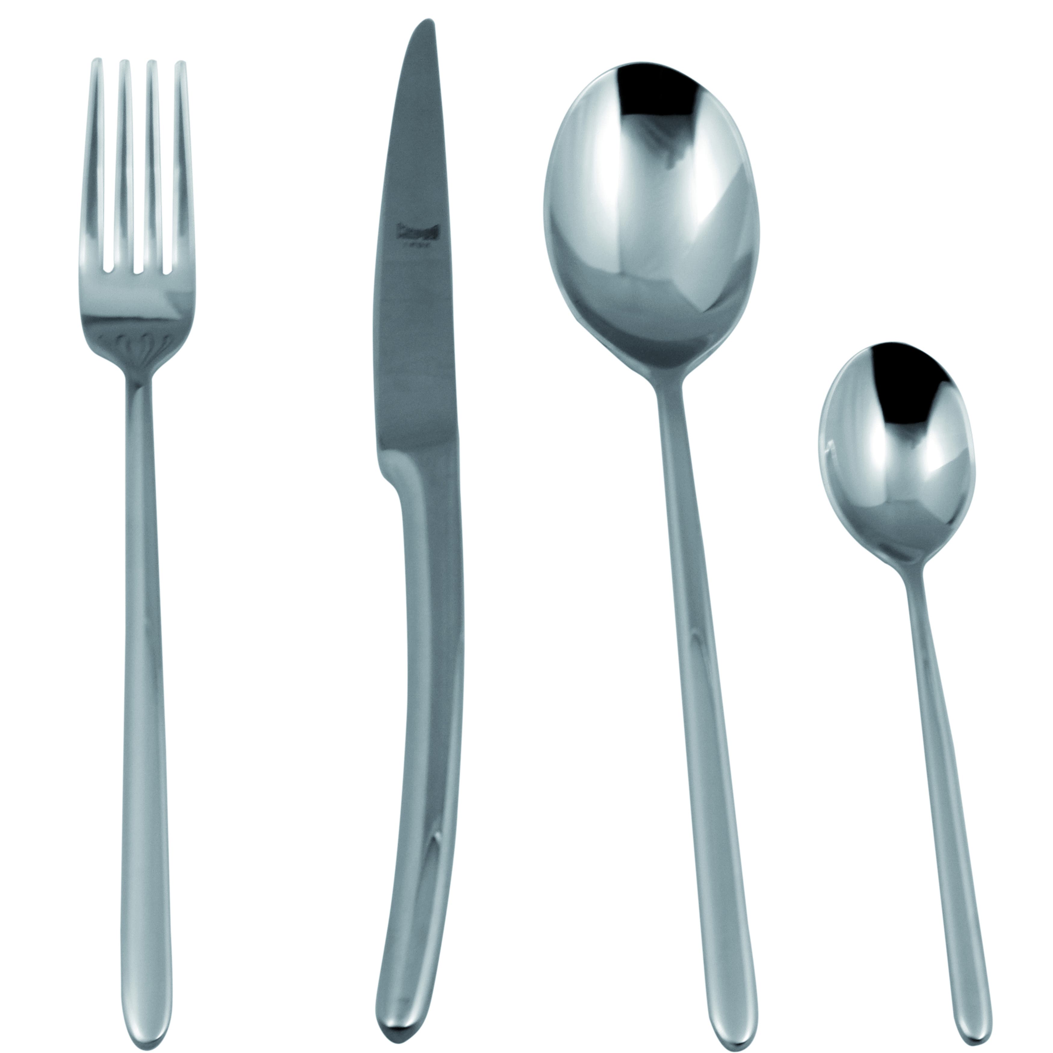 Mepra Mosella Flatware Set In Silver
