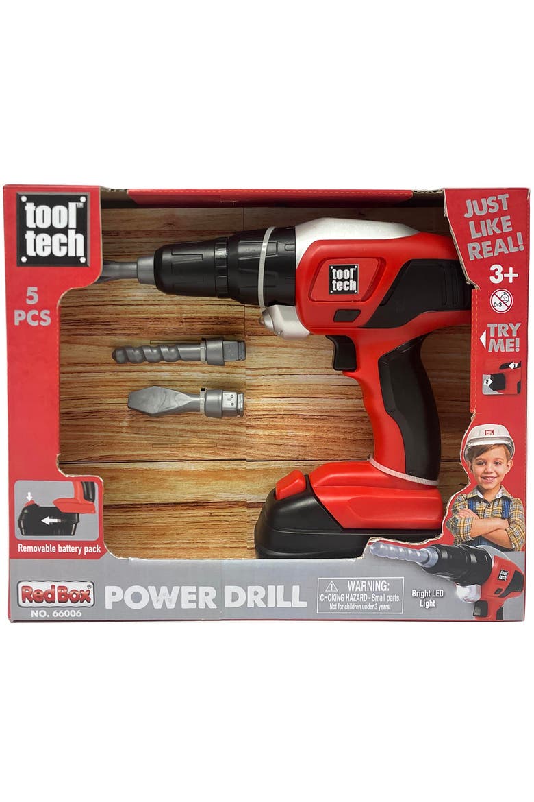 Power Drill Toy, Alternate, color, Red