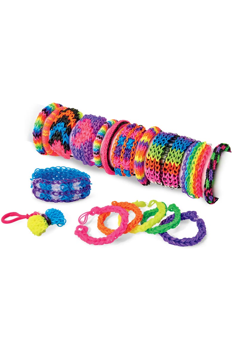 Diy Bracelet Loom Kit 2200 Latex Free Color Bands, Alternate, color, Multicolored