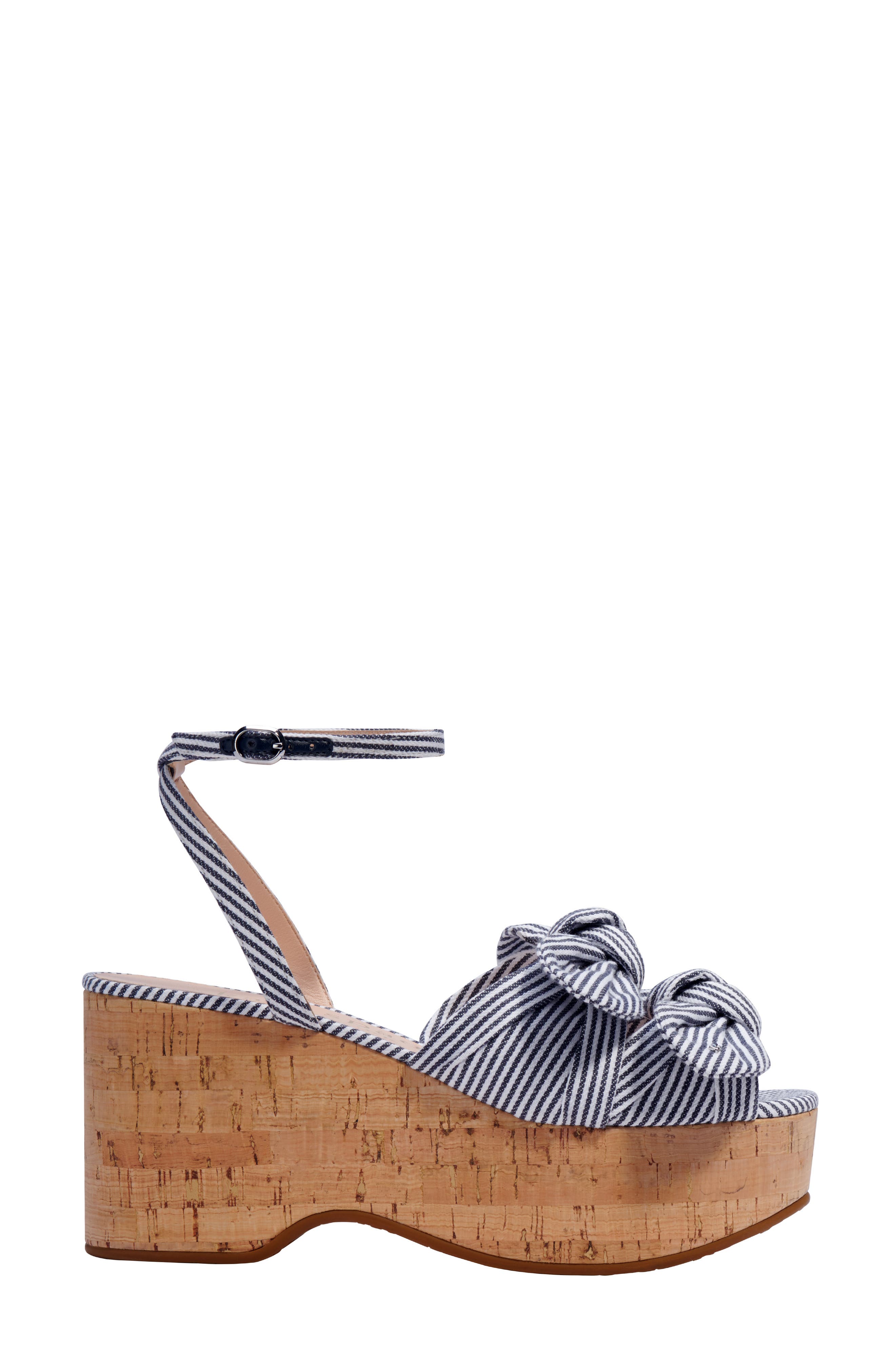 julep platform sandal, Alternate, color, PARCHMENT/ BLAZER BLUE FABRIC