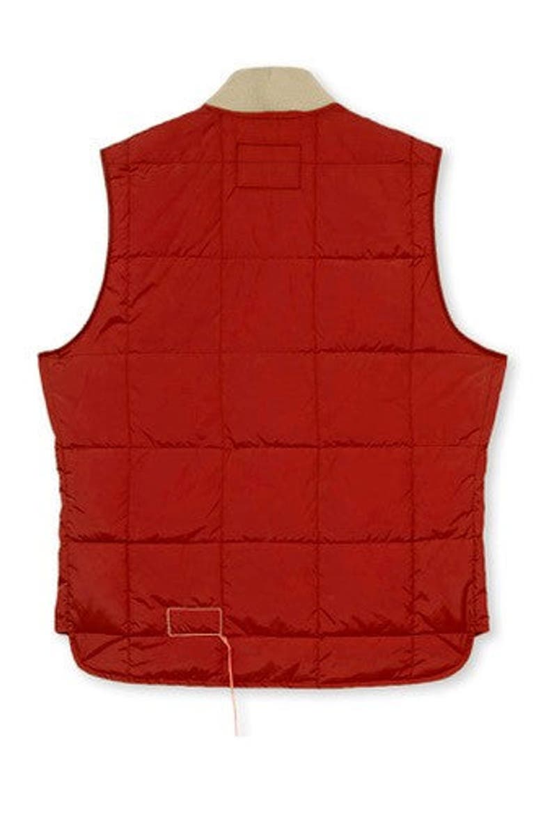 Fortela Woven Sleeveless Vest, Alternate, color, Red