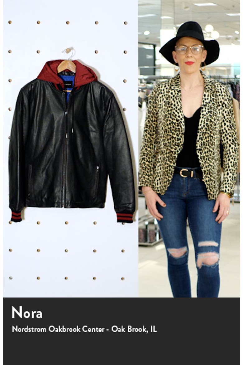 Hooded Leather Jacket video