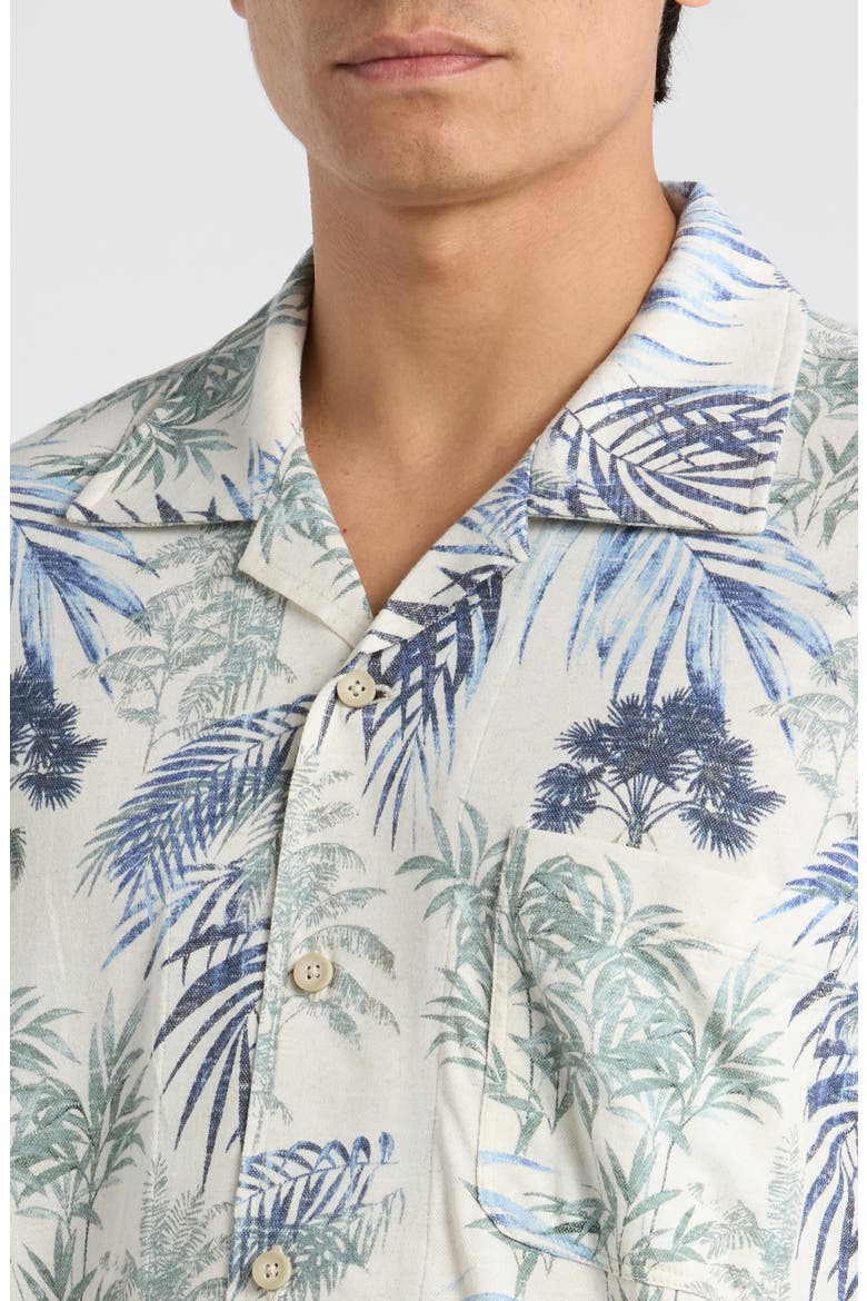 Vista Mar Bravo Beach IslandZone® Knit Camp Shirt, Alternate, color, STARBRIGHT