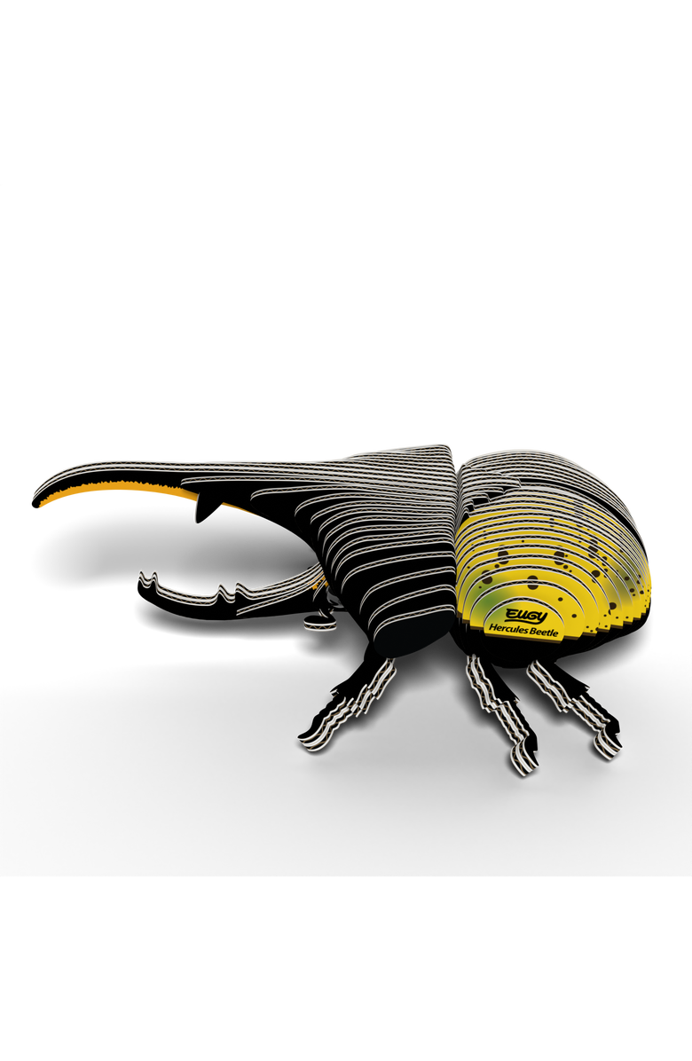 Eugy Puzzles Hercules Beetle 3D Puzzle, Alternate, color, NO COLOR