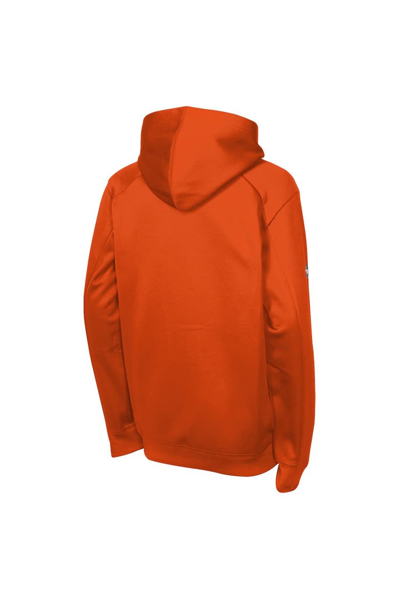 Youth Fanatics Orange Philadelphia Flyers Authentic Pro Rink Raglan Hoodie, Alternate, color, Orange