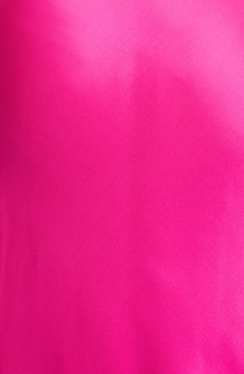 Acne Studios Dasa Layered Cowl Neck Satin Slipdress, Alternate, color, 