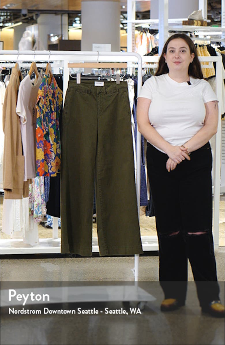 Wide Leg Tomboy Trousers, sales video thumbnail