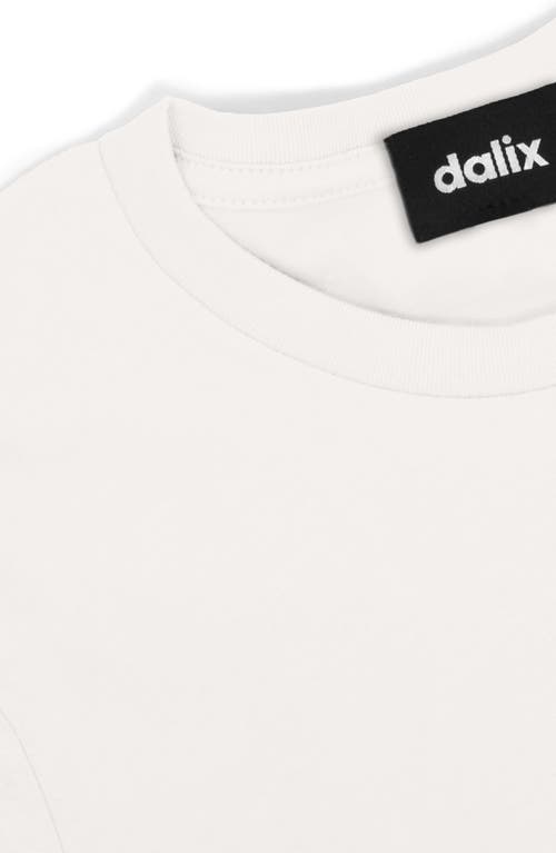 Dalix Butterfly Womens Relaxed Tee In White