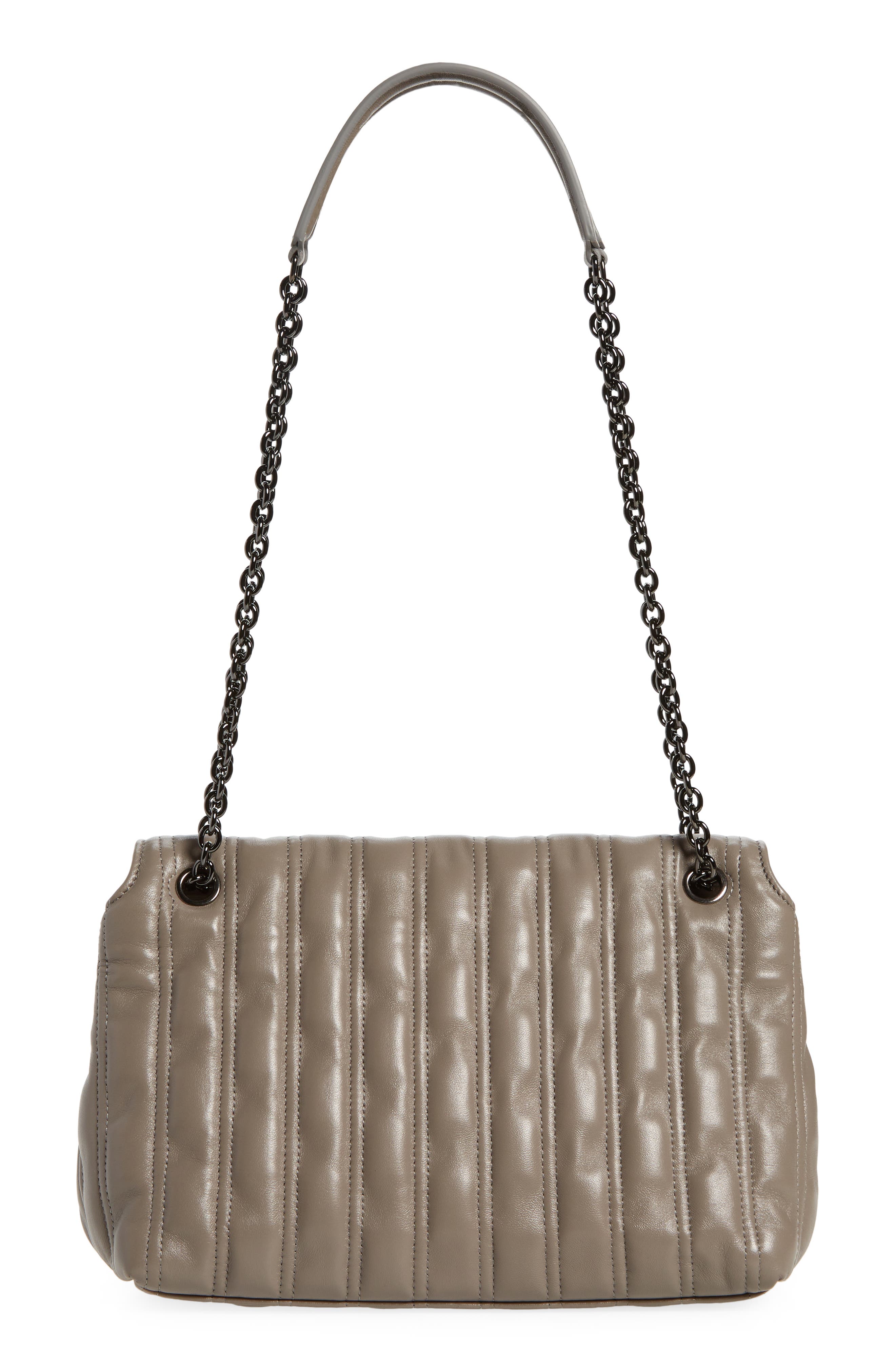 Brioche Large Shoulder Bag, Alternate, color, TURTLE DOVE