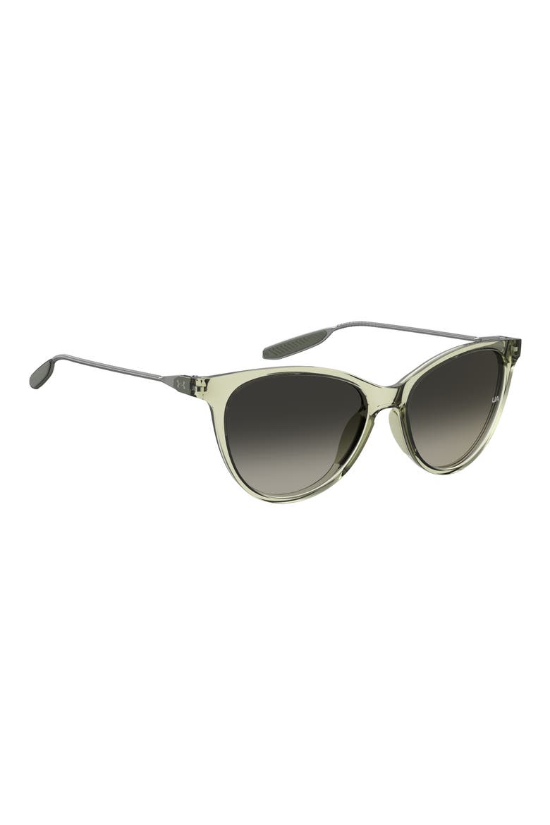 Expanse 54mm Gradient Cat Eye Sunglasses, Alternate, color, GREEN CRYSTAL