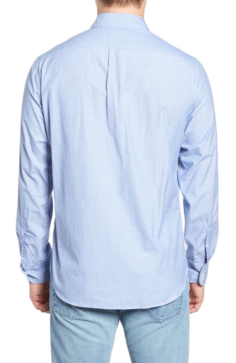 J.Crew Slim Fit Stretch Secret Wash Poplin Sport Shirt, Alternate, color, 