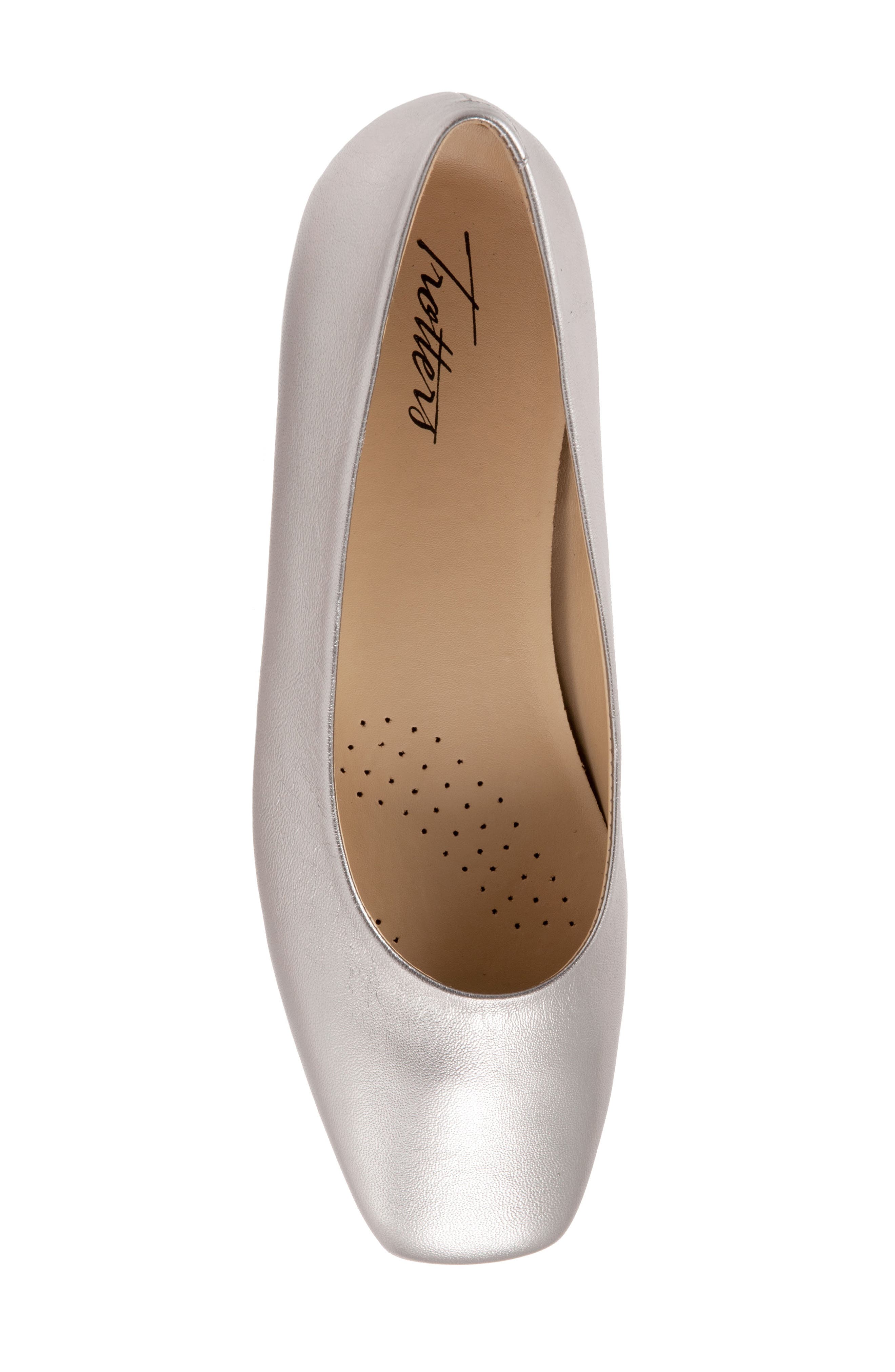 Honor Flat, Alternate, color, PEWTER LEATHER