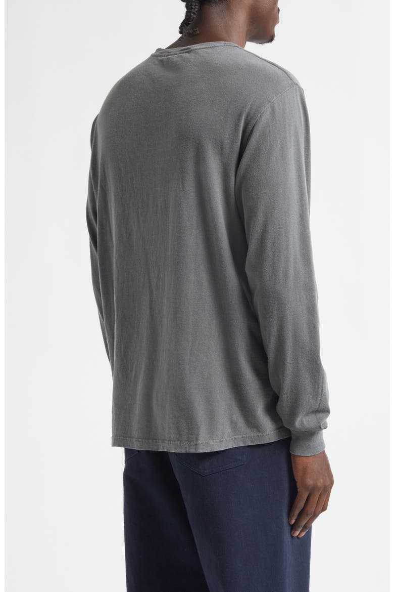 Core Logo Long Sleeve Pocket T-Shirt, Alternate, color, PEPPER