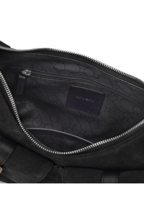 Oryany Rodeo Suede Shoulder Bag In Blue