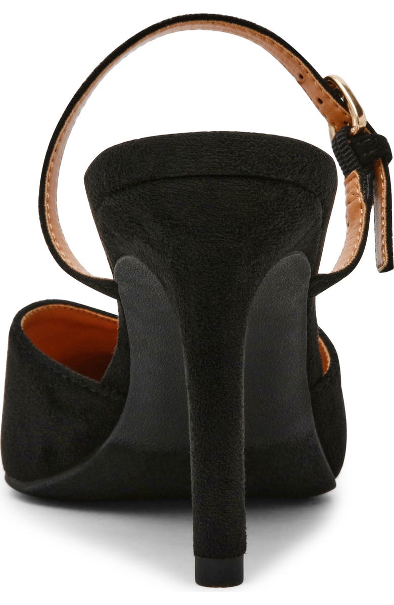 DV by Dolce Vita Eleganza Mule Pump, Alternate, color, Black Faux Suede