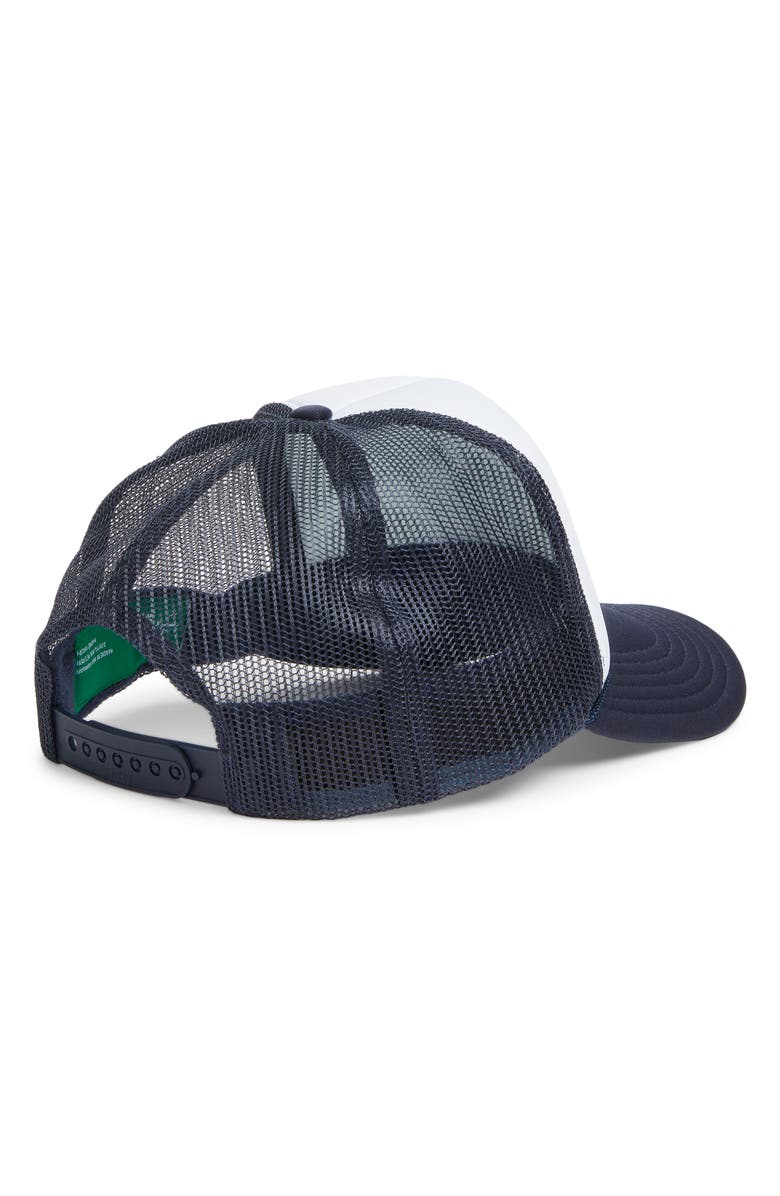 Friday Feelin’ Gone Fishin Baseball Cap, Alternate, color, Navy Split