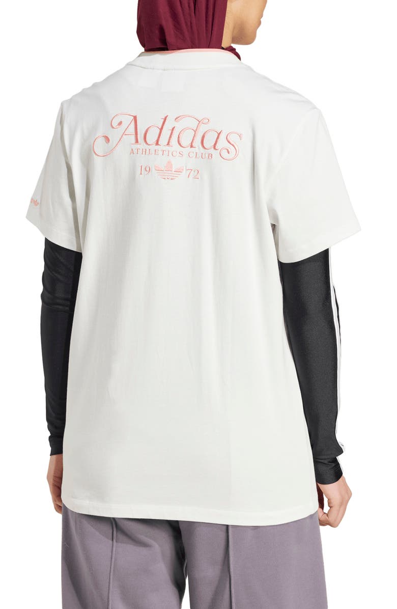 adidas Lifestyle Embroidered Cotton Graphic T-Shirt, Alternate, color, 