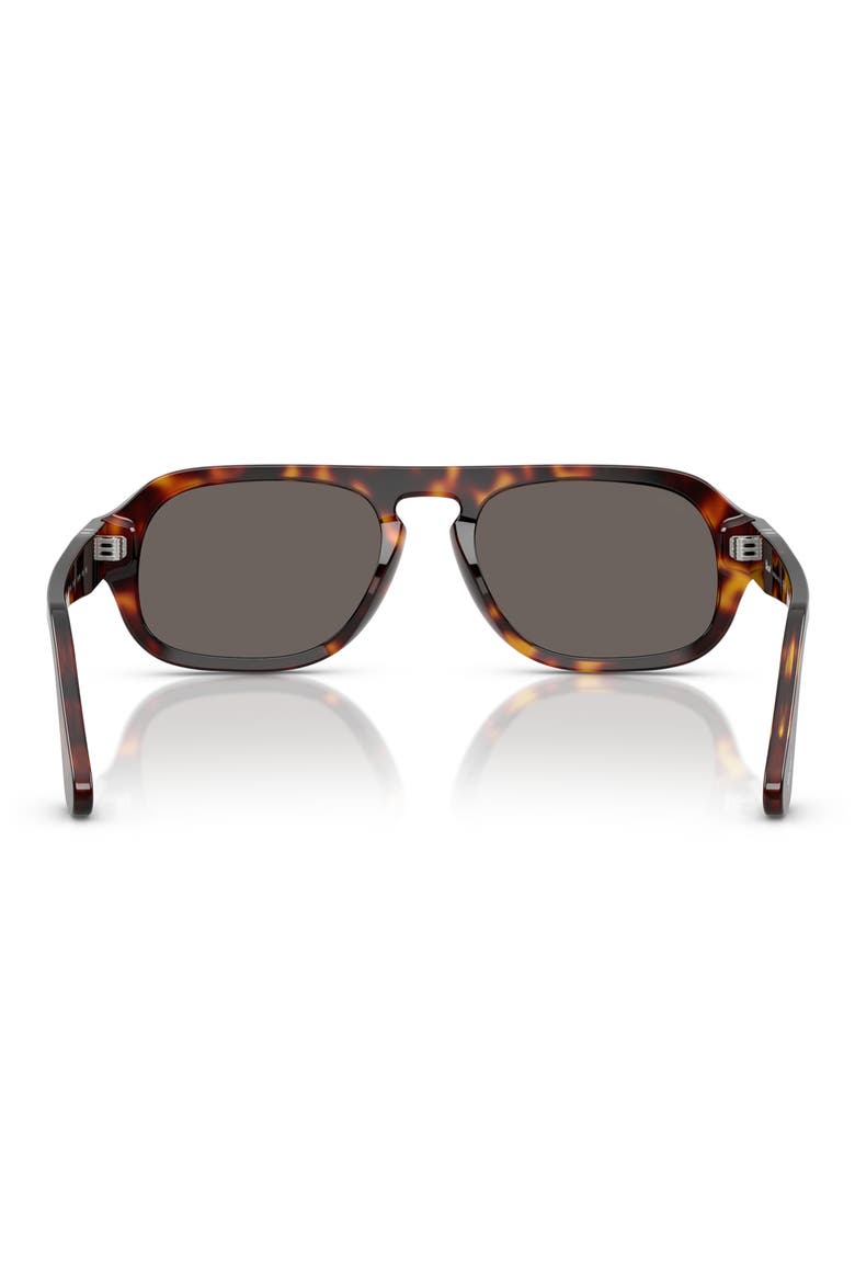 54mm Pilot Sunglasses, Alternate, color, HAVANA / DARK GREY