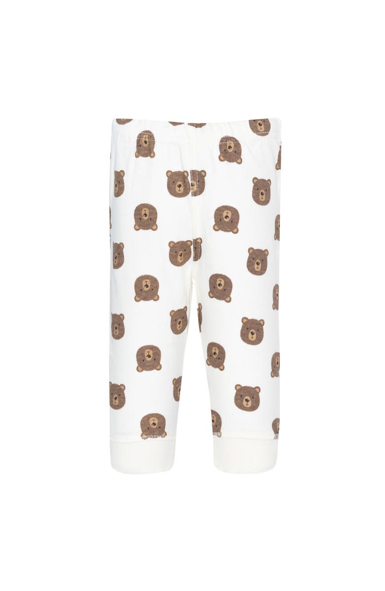 Hudson Baby Pack of 4 Pants Bottoms Set, Alternate, color, Happy Camper Bear