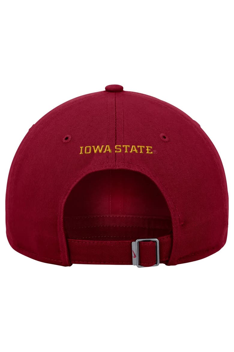 Men's Nike  Cardinal Iowa State Cyclones Club Adjustable Hat, Alternate, color, Cardinal