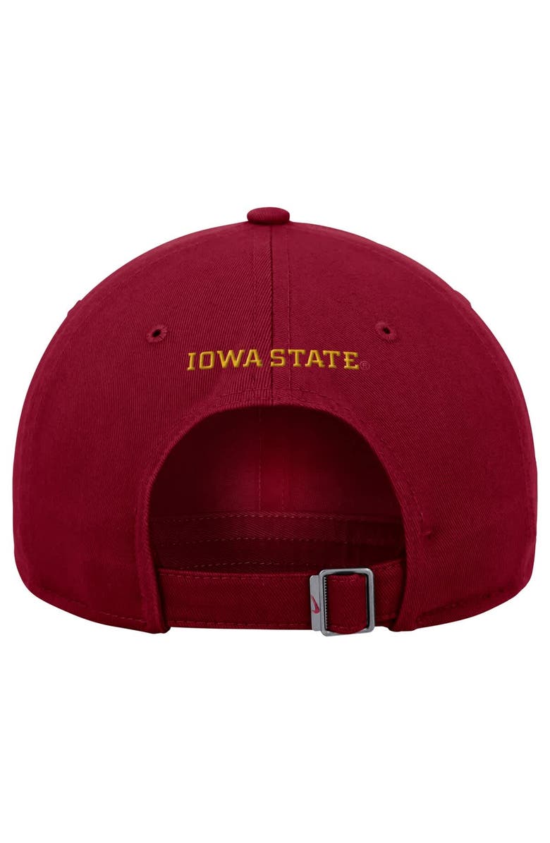 Nike Men's Nike Cardinal Iowa State Cyclones Club Adjustable Hat, Alternate, color, Cardinal