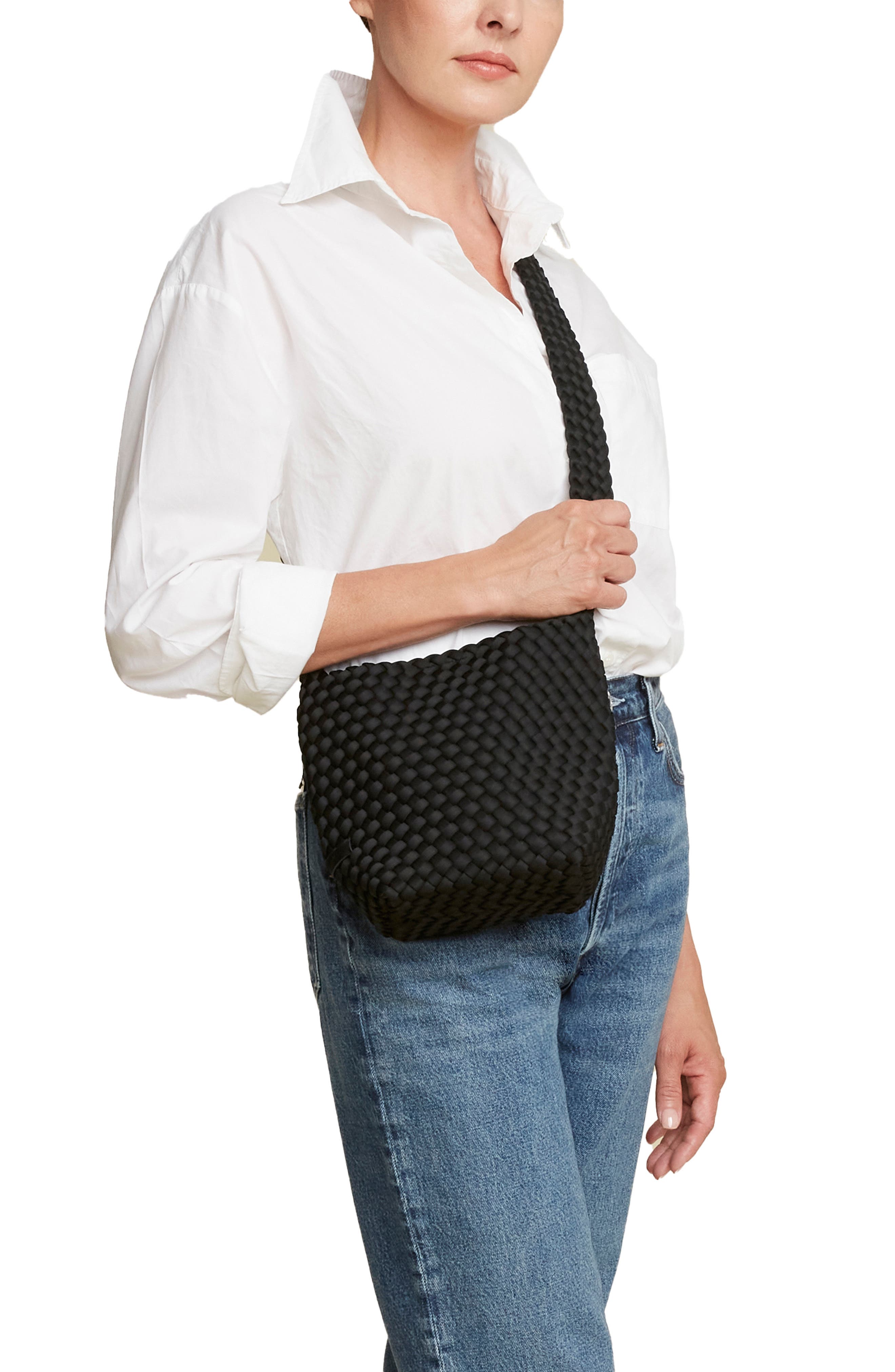 NAGHEDI Laguna Woven Crossbody Bag, Alternate, color, 