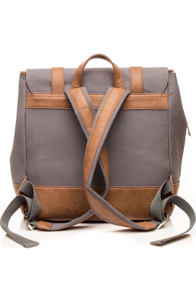 little unicorn Marindale Diaper Backpack, Alternate, color, Grey