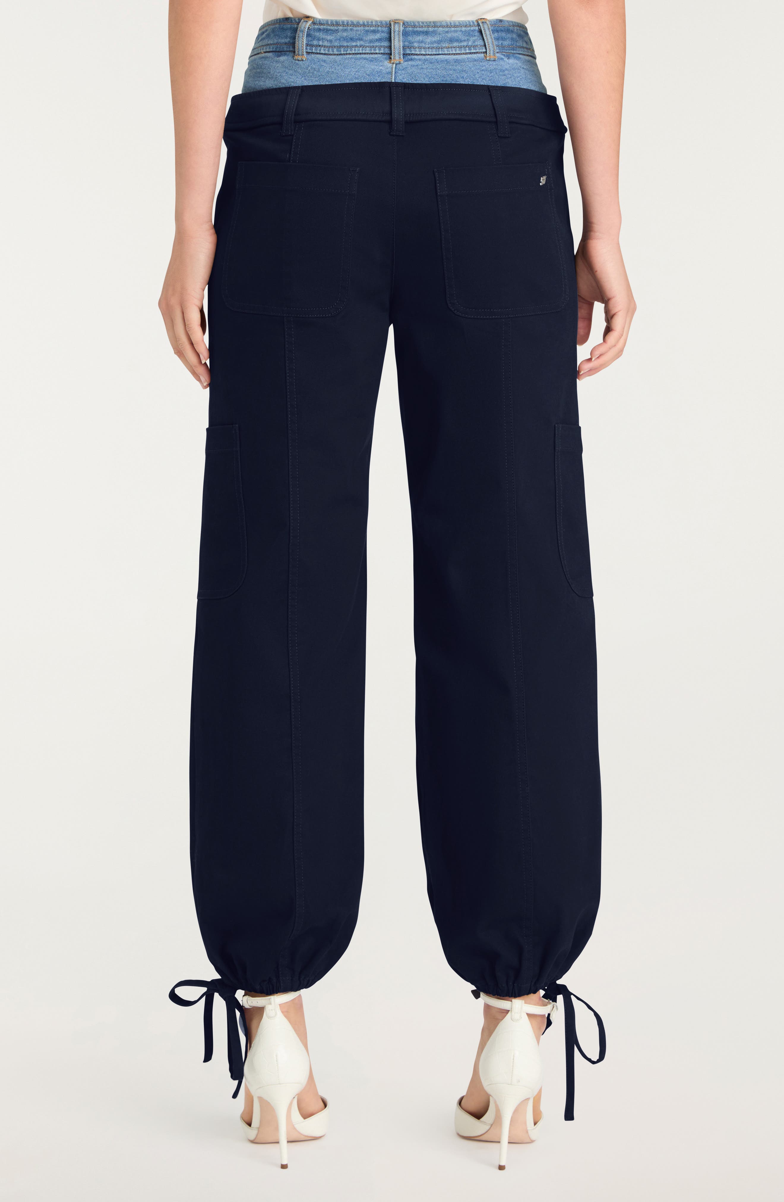 Grayson Layered Waist Pants - image 2
