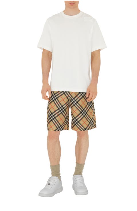 ショートパンツ Burberry SS24 Printed silk shorts (8088643 B9587) Burberry All-Over Toggle Print Silk Shorts, Brand Size 4 (US