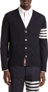 Thom Browne 4-Bar Merino Wool Cardigan