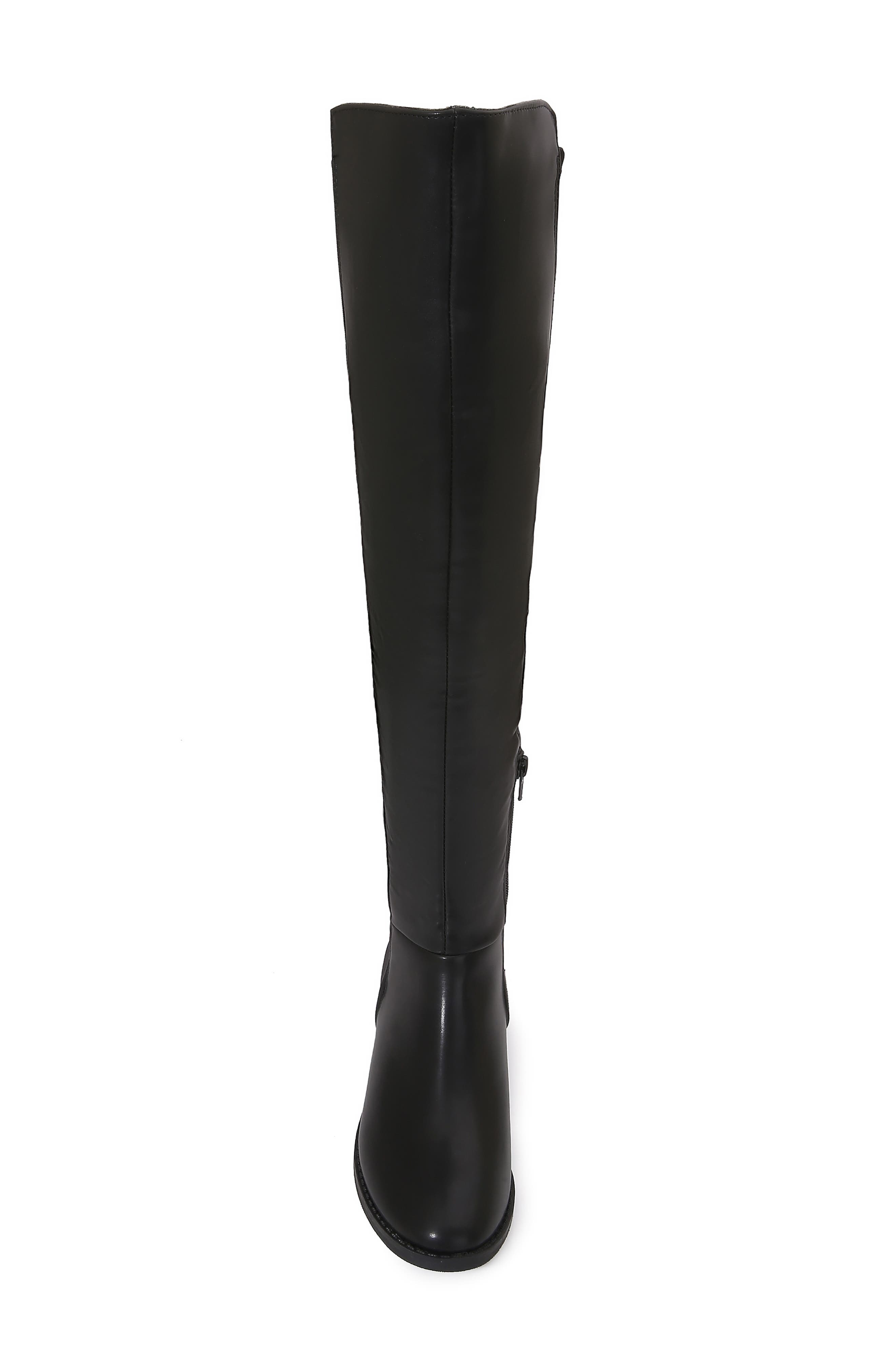 BERNESS Astrid Over the Knee Boot, Alternate, color, Astrid-Black Leather