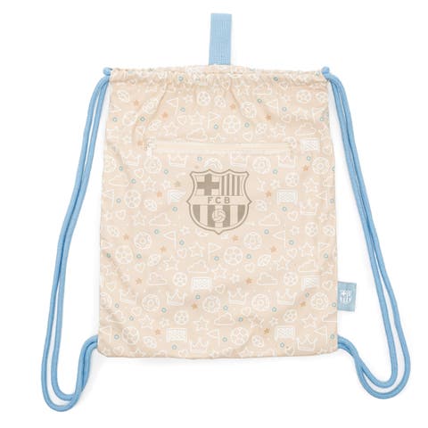 Barcelona Kiddie Sack Drawstring Bag for Little Soccer Fans