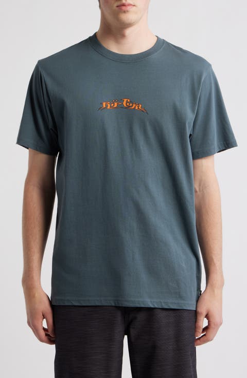 Hazed & Tubed Cotton Graphic T-Shirt