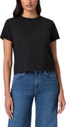 PAIGE Rhodes Crewneck Cotton T-Shirt