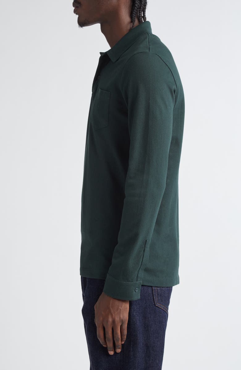 Sunspel Riviera Supima<sup>®</sup> Cotton Piqué Polo, Alternate, color,